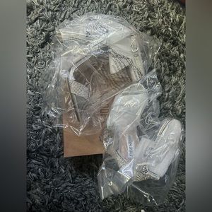 Steven Madden crystal heels 7